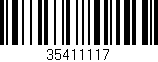 Código de barras (EAN, GTIN, SKU, ISBN): '35411117'