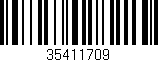 Código de barras (EAN, GTIN, SKU, ISBN): '35411709'