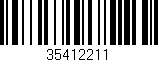 Código de barras (EAN, GTIN, SKU, ISBN): '35412211'