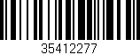Código de barras (EAN, GTIN, SKU, ISBN): '35412277'