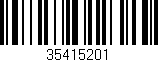 Código de barras (EAN, GTIN, SKU, ISBN): '35415201'