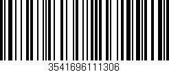 Código de barras (EAN, GTIN, SKU, ISBN): '3541696111306'