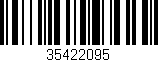 Código de barras (EAN, GTIN, SKU, ISBN): '35422095'