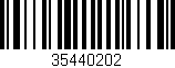 Código de barras (EAN, GTIN, SKU, ISBN): '35440202'