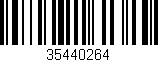 Código de barras (EAN, GTIN, SKU, ISBN): '35440264'