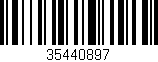 Código de barras (EAN, GTIN, SKU, ISBN): '35440897'