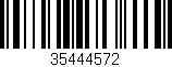 Código de barras (EAN, GTIN, SKU, ISBN): '35444572'