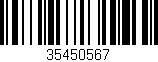 Código de barras (EAN, GTIN, SKU, ISBN): '35450567'