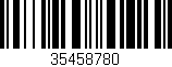 Código de barras (EAN, GTIN, SKU, ISBN): '35458780'