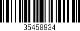 Código de barras (EAN, GTIN, SKU, ISBN): '35458934'