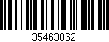 Código de barras (EAN, GTIN, SKU, ISBN): '35463862'
