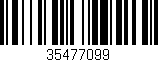 Código de barras (EAN, GTIN, SKU, ISBN): '35477099'