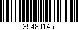 Código de barras (EAN, GTIN, SKU, ISBN): '35489145'