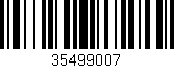 Código de barras (EAN, GTIN, SKU, ISBN): '35499007'