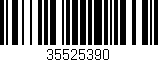 Código de barras (EAN, GTIN, SKU, ISBN): '35525390'