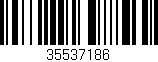 Código de barras (EAN, GTIN, SKU, ISBN): '35537186'