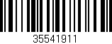 Código de barras (EAN, GTIN, SKU, ISBN): '35541911'