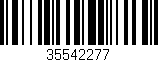 Código de barras (EAN, GTIN, SKU, ISBN): '35542277'