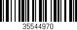 Código de barras (EAN, GTIN, SKU, ISBN): '35544970'