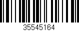 Código de barras (EAN, GTIN, SKU, ISBN): '35545164'