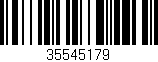 Código de barras (EAN, GTIN, SKU, ISBN): '35545179'