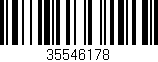 Código de barras (EAN, GTIN, SKU, ISBN): '35546178'