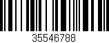 Código de barras (EAN, GTIN, SKU, ISBN): '35546788'