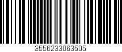 Código de barras (EAN, GTIN, SKU, ISBN): '3556233063505'