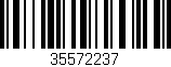 Código de barras (EAN, GTIN, SKU, ISBN): '35572237'