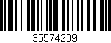 Código de barras (EAN, GTIN, SKU, ISBN): '35574209'
