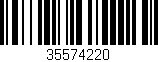 Código de barras (EAN, GTIN, SKU, ISBN): '35574220'