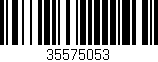 Código de barras (EAN, GTIN, SKU, ISBN): '35575053'