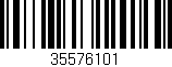Código de barras (EAN, GTIN, SKU, ISBN): '35576101'