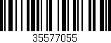 Código de barras (EAN, GTIN, SKU, ISBN): '35577055'