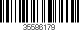 Código de barras (EAN, GTIN, SKU, ISBN): '35586179'