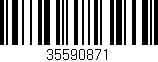Código de barras (EAN, GTIN, SKU, ISBN): '35590871'