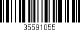 Código de barras (EAN, GTIN, SKU, ISBN): '35591055'