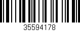 Código de barras (EAN, GTIN, SKU, ISBN): '35594178'