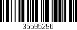 Código de barras (EAN, GTIN, SKU, ISBN): '35595296'