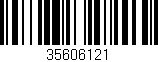 Código de barras (EAN, GTIN, SKU, ISBN): '35606121'