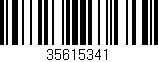Código de barras (EAN, GTIN, SKU, ISBN): '35615341'