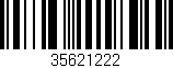 Código de barras (EAN, GTIN, SKU, ISBN): '35621222'