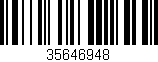 Código de barras (EAN, GTIN, SKU, ISBN): '35646948'