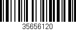Código de barras (EAN, GTIN, SKU, ISBN): '35656120'