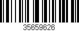 Código de barras (EAN, GTIN, SKU, ISBN): '35659626'