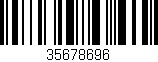 Código de barras (EAN, GTIN, SKU, ISBN): '35678696'