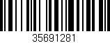 Código de barras (EAN, GTIN, SKU, ISBN): '35691281'