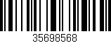Código de barras (EAN, GTIN, SKU, ISBN): '35698568'