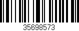 Código de barras (EAN, GTIN, SKU, ISBN): '35698573'