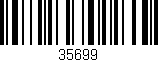 Código de barras (EAN, GTIN, SKU, ISBN): '35699'